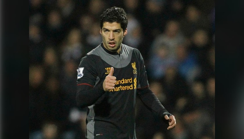 Suárez's Official Liverpool Signed Shirt, 2012/13 