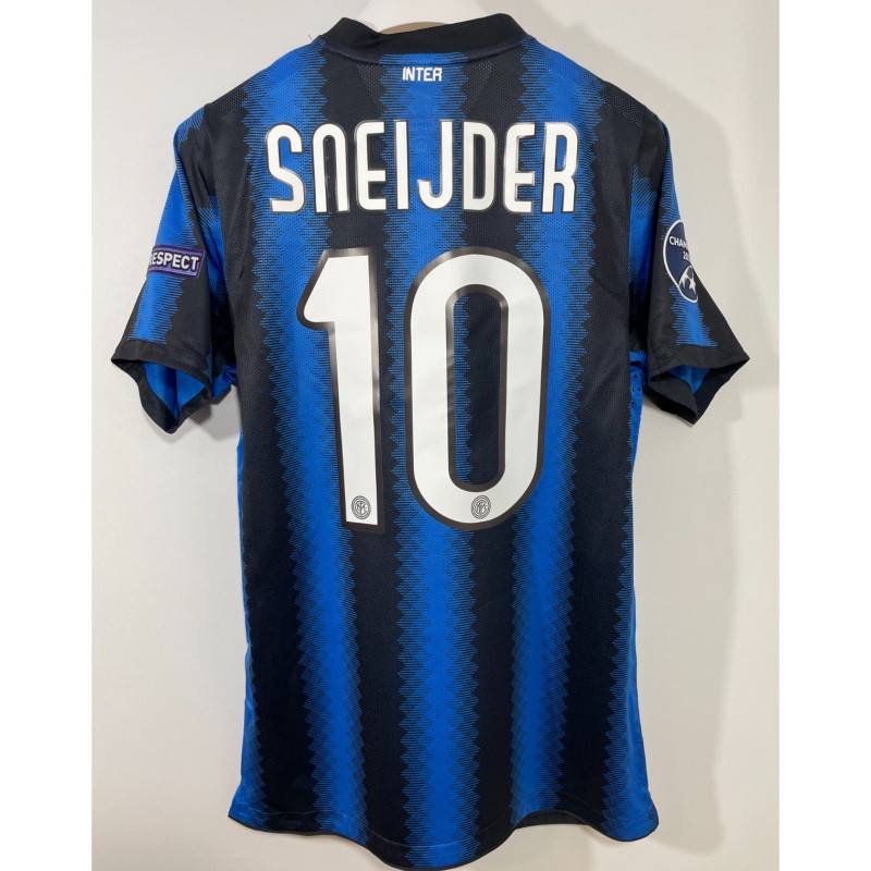 Maglia Ufficiale Sneijder Inter, UCL 2010/11