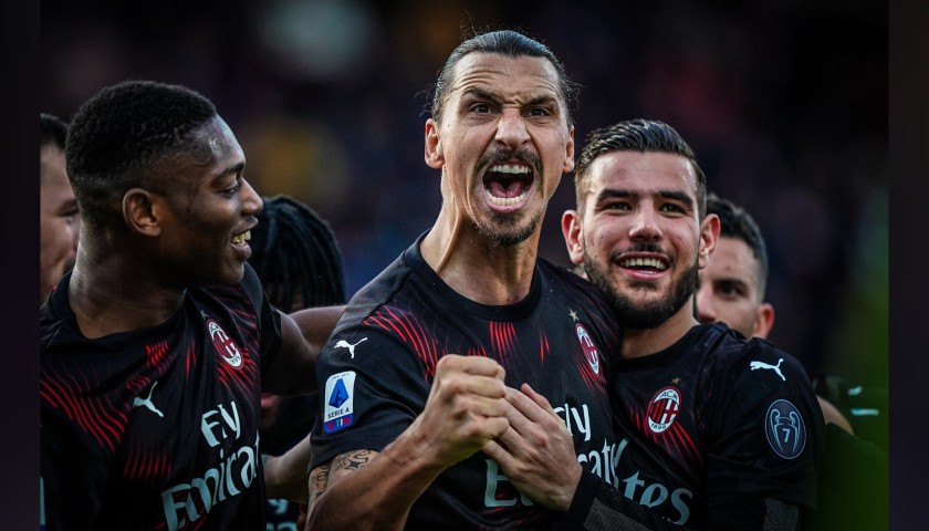 Ibrahimovic's Milan Match Shirt, Serie A 2019/20