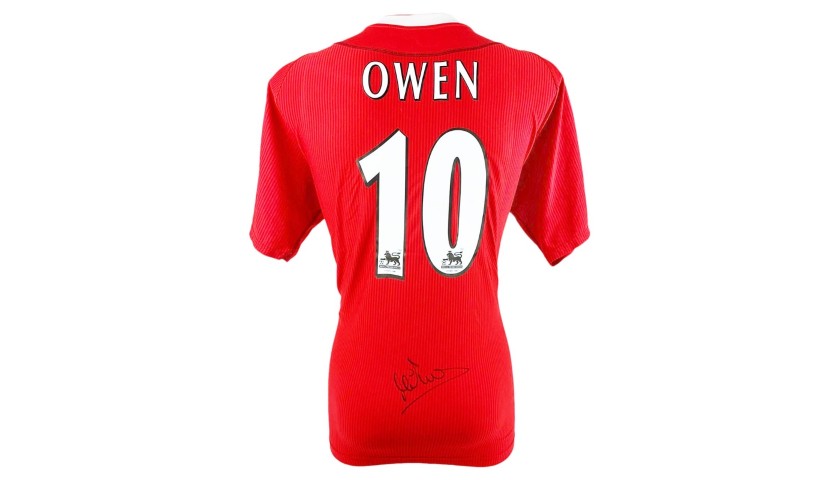 Liverpool FC Jersey (Autographed by Michael Owen)