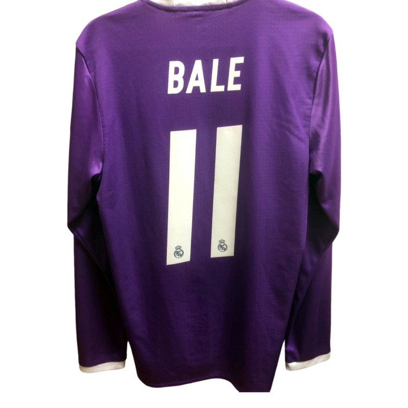 Gareth Bale's Real Madrid UCL Final 2016/17 Match-Issued Shirt, vs Juventus