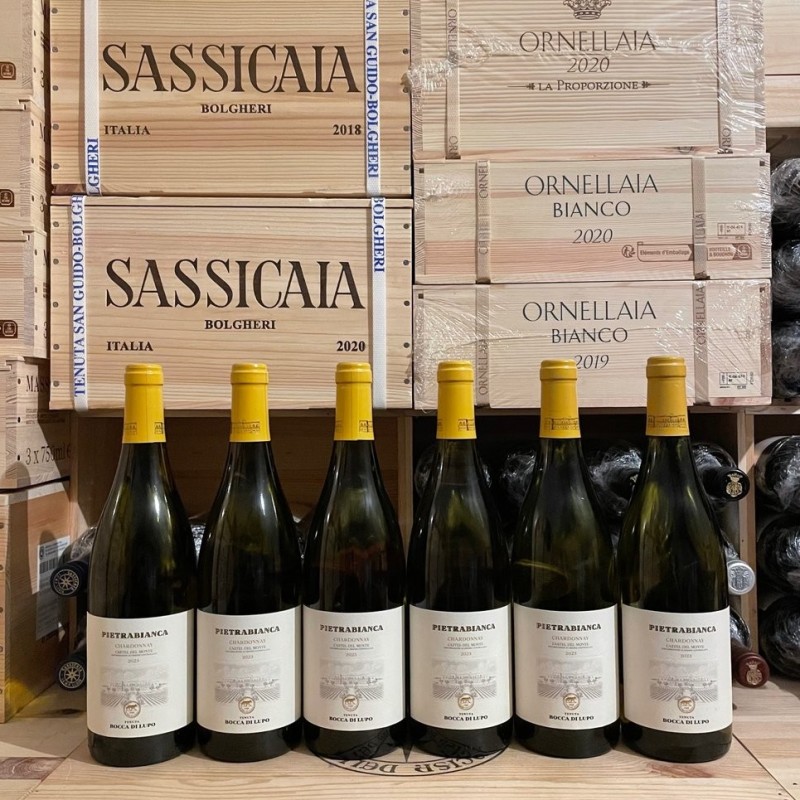 Pietrabianca 2023 Chardonnay Tormaresca Marchesi Antinori - 6 Bottles