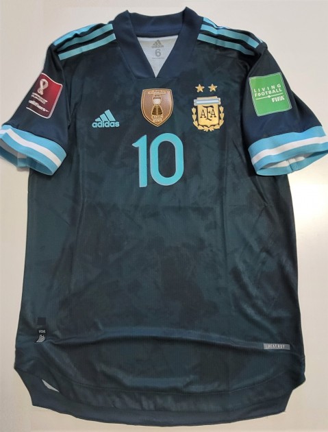 Official Argentina Commemorative Maradona Shirt, 2020 - Signed by Messi -  CharityStars