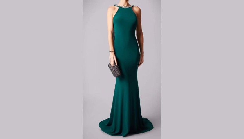 Emerald Green Mascara Dress Donated by Hayley Sparkes