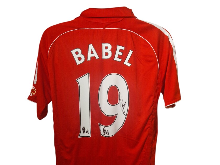 Ryan Babel Signed Liverpool 2004–05 Home Football Shirt