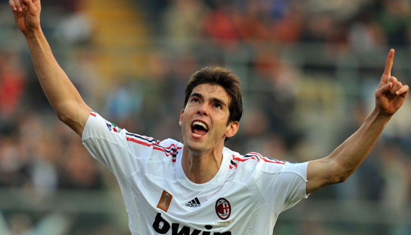 Kaka's Official Brazil Signed Shirt, 2002 - CharityStars