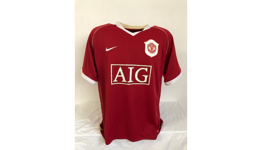 Ronaldo's Official Manchester United Signed Shirt, 2007/08 - CharityStars