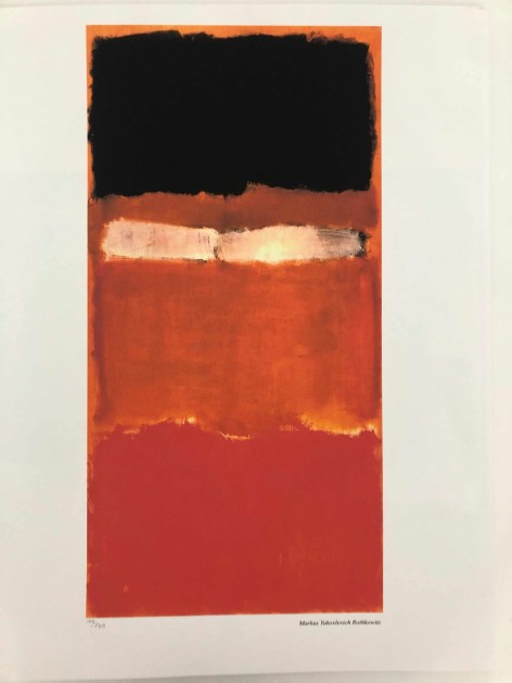 Mark Rothko Signed Offset Lithograph - CharityStars