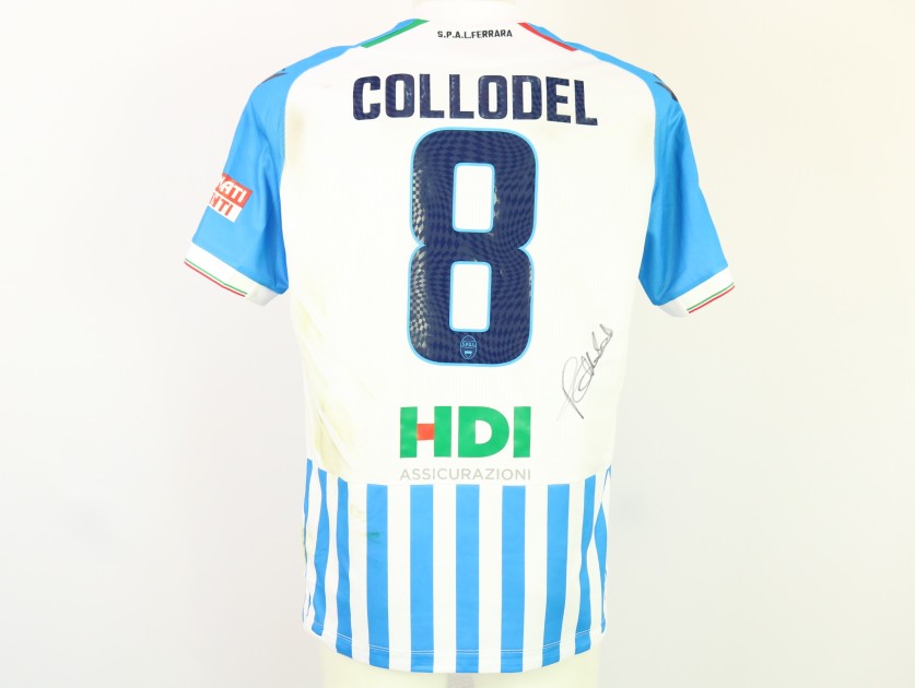 Collodel's unwashed Signed Shirt, SPAL vs Carrarese 2024 