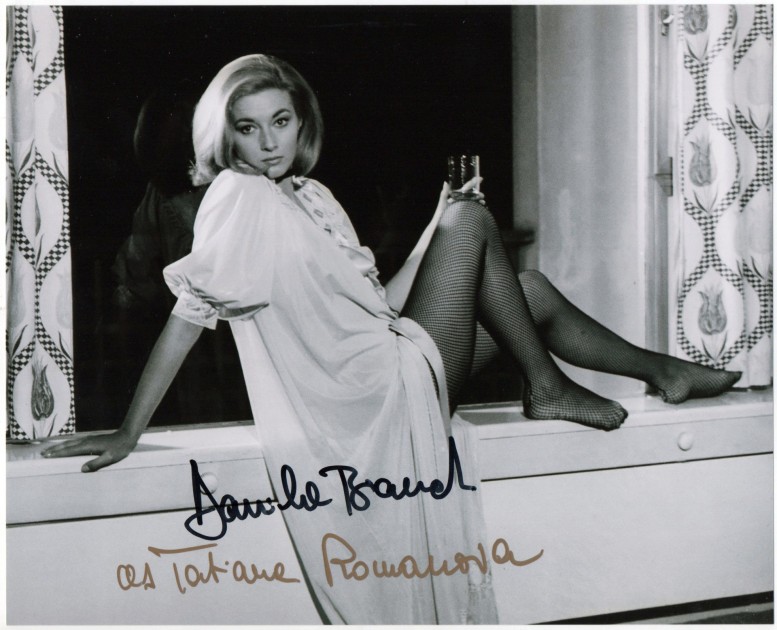 "From Russia with Love" Photograph Signed by Daniela Bianchi