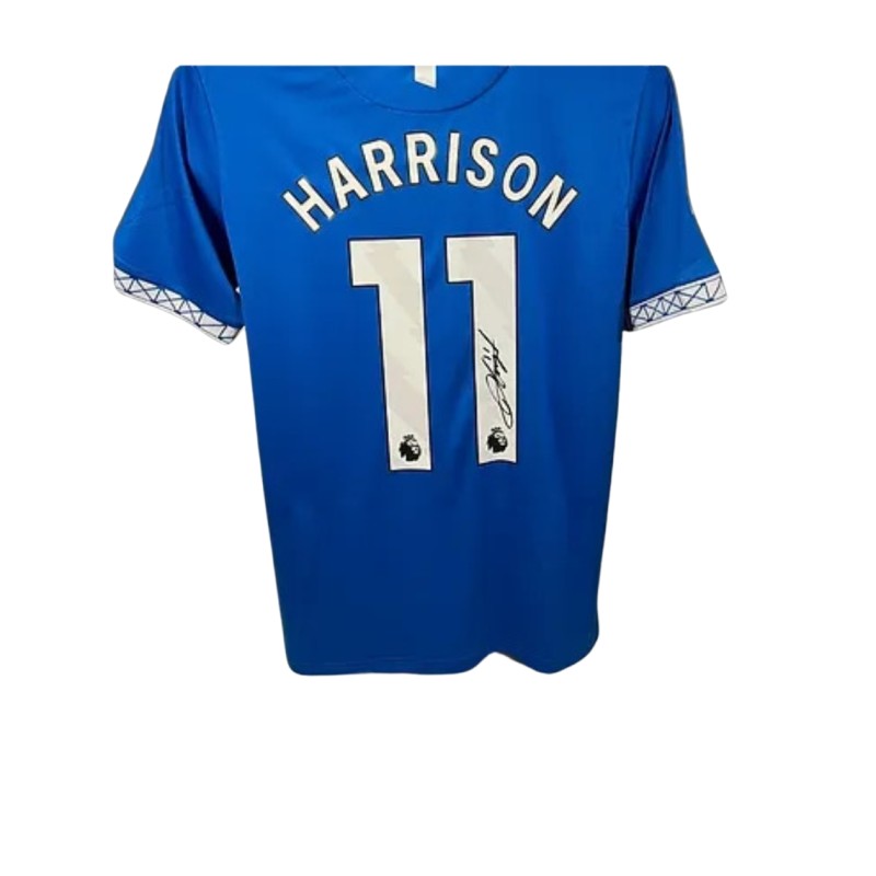 Maglia replica dell'Everton 2023/24 di Jack Harrison firmata 