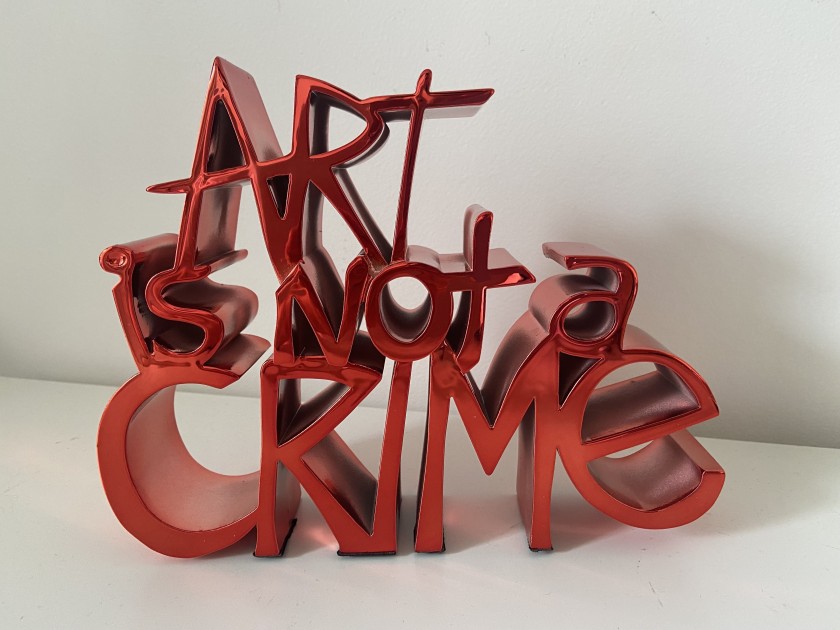 "Art is not a Crime" by Mr Brainwash