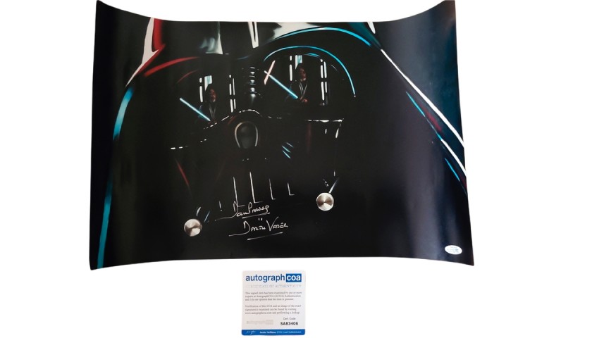 David Prowse “Darth Vader” Signed Photograph