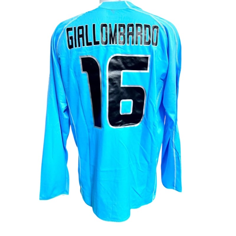 Giallombardo's Lazio vs Cagliari Match-Worn Shirt, 2006