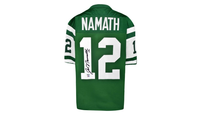 Joe Namath Hand Signed New York Jets Jersey