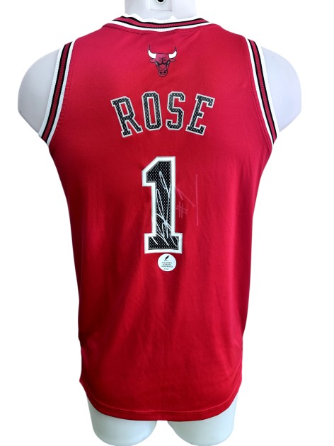 Canotta Ufficiale Derrick Rose Chicago Bulls  - Autografata