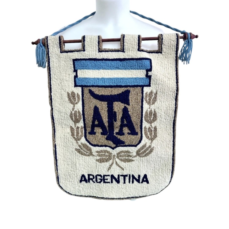 Argentina Match-Issued Pennant, FIFA World Cup 1982
