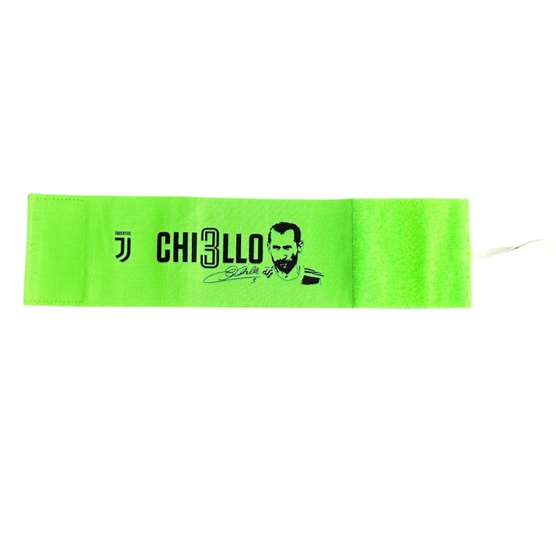 Chiellini's Captain's Armband, Triestina vs Juventus 2019