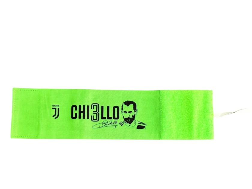 Chiellini's Captain's Armband, Triestina vs Juventus 2019