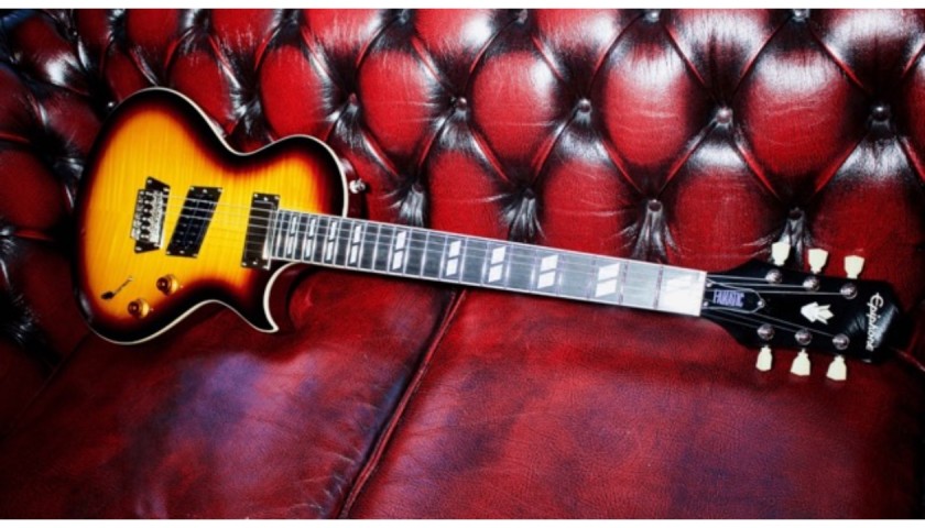 Heart's Nancy Wilson's Fanatic Epiphone Guitar