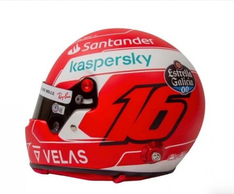 Cappellino Ferrari autografato da Charles LeClerc - CharityStars