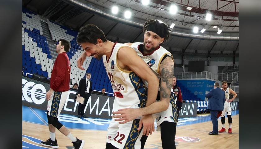 Reyer Venezia's Match Jersey, Eurocup 2020/21 - Signed by the players