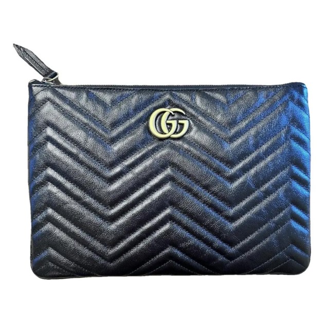 Gucci Marmont Pouch in Leather