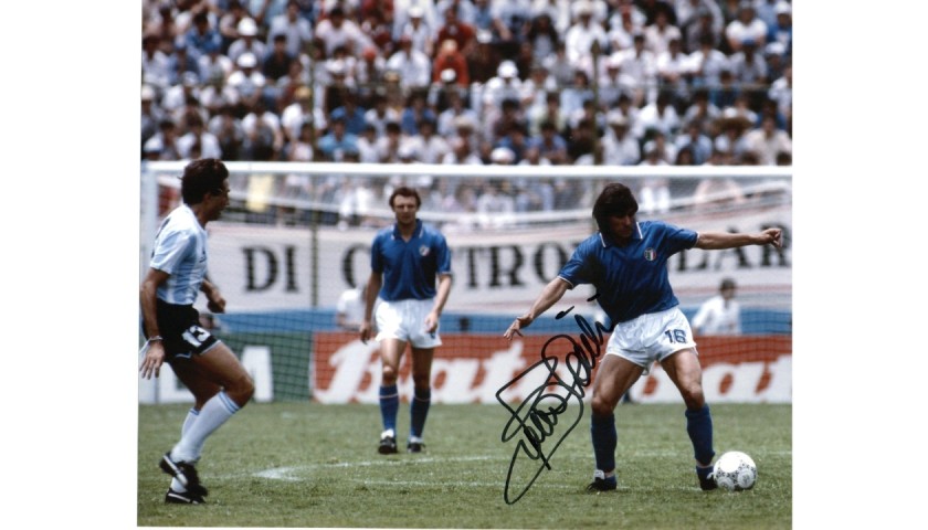 Bruno Conti Signed Photograph