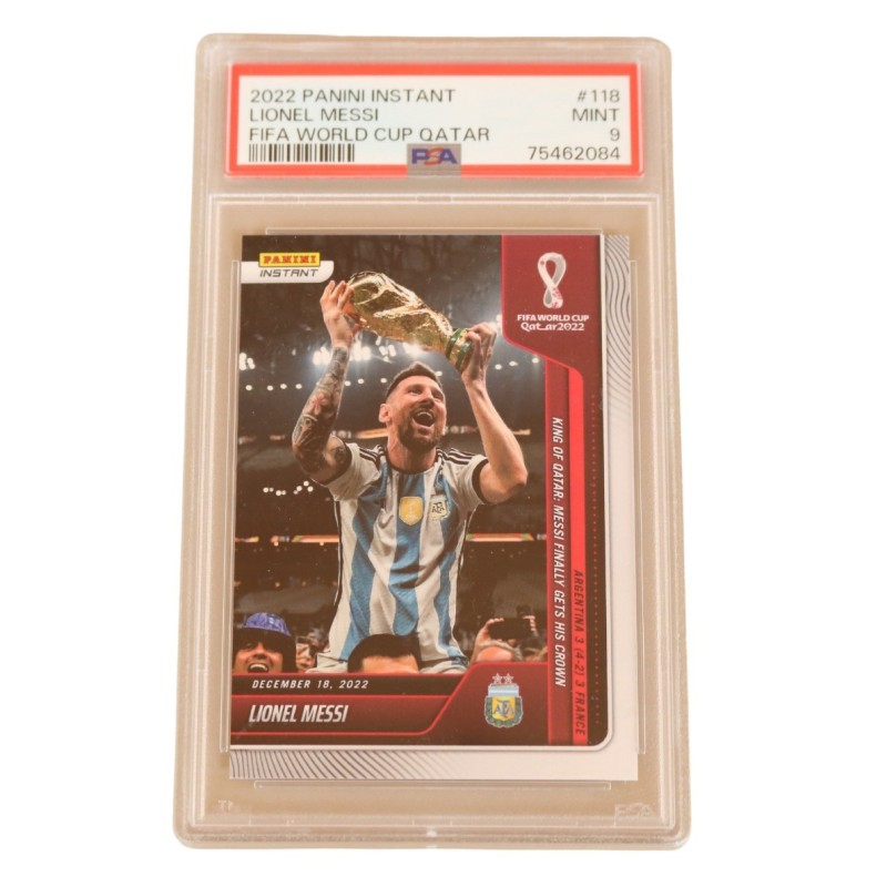 Card Lionel Messi FIFA World Cup Panini Instant 2022 - #118