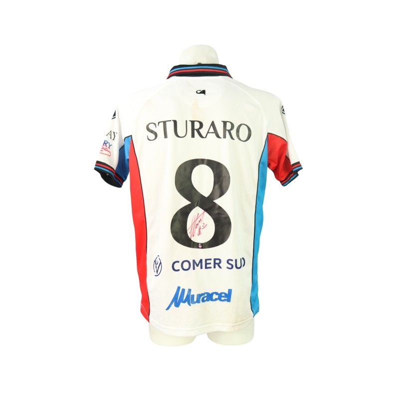 Sturaro's unwashed Signed Shirt, Giugliano vs Catania 2024 