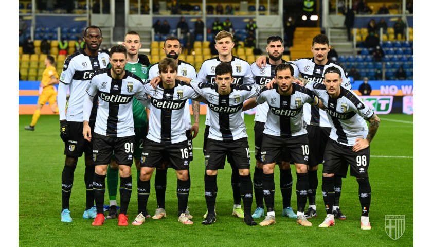 Maglia Buffon preparata Parma-Cittadella 2022 - No War