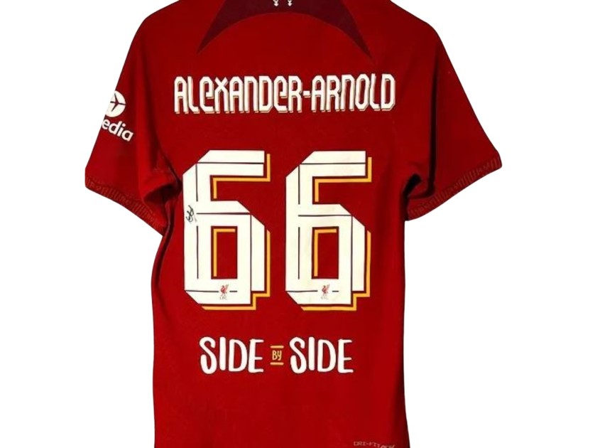 Maglia Player Issue Liverpool firmata di Trent Alexander-Arnold 2022/23