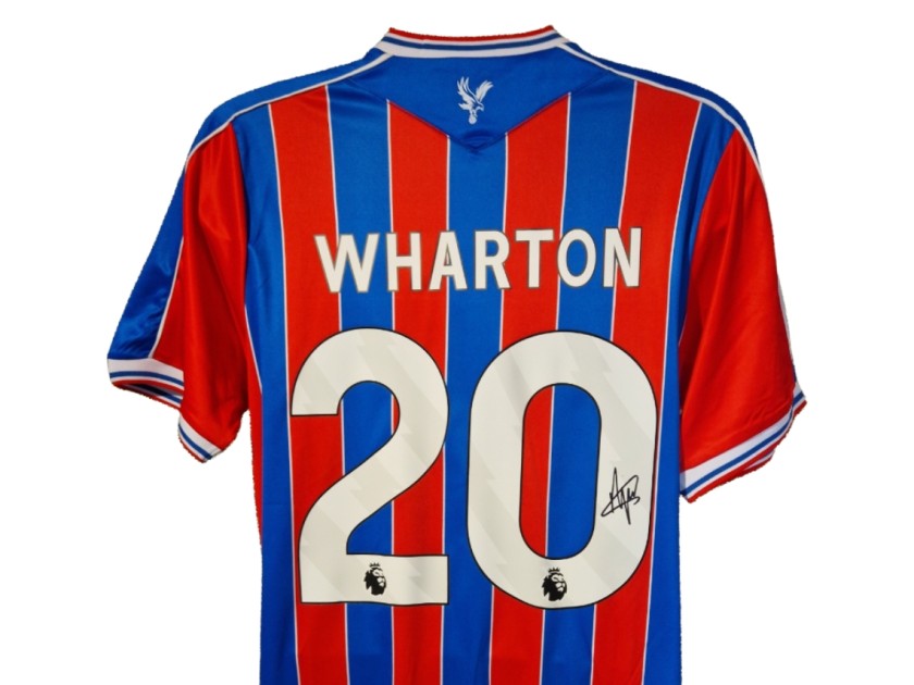 Adam Wharton Signed Crystal Palace 2025-26 Home Football shirt