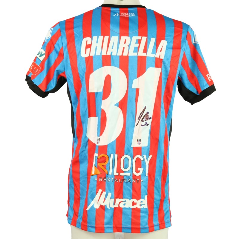 Chiarella's unwashed Signed Shirt, Catania vs Sorrento 2023