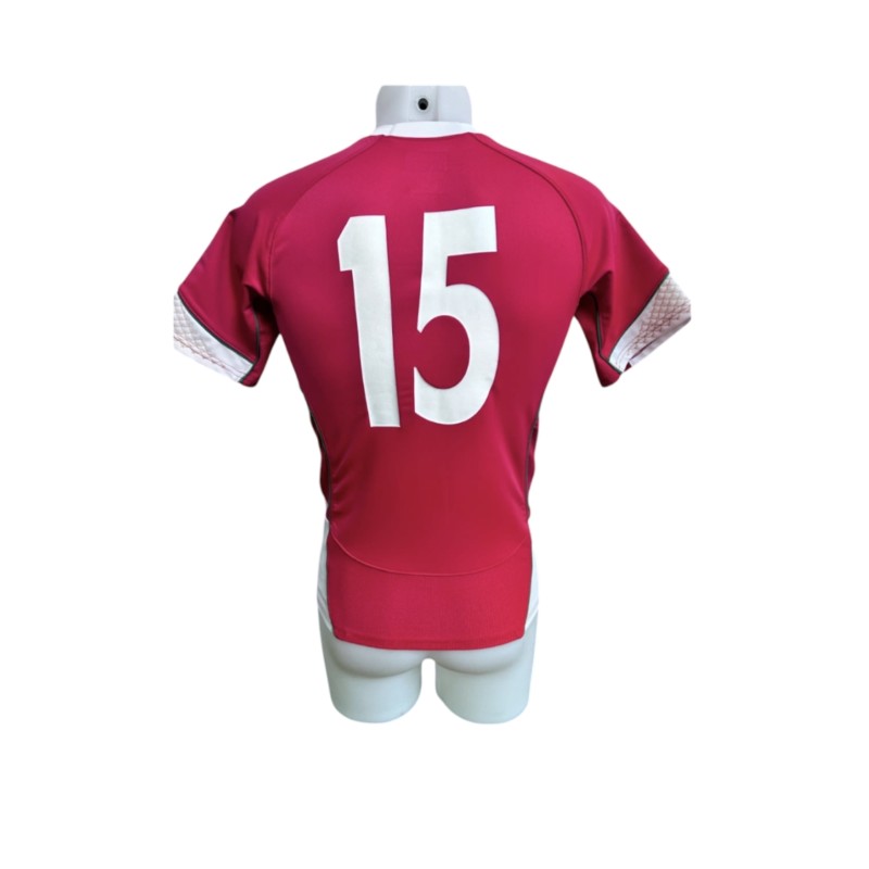 Wales Women's National Rugby Union Team Match-Worn Shirt, 2012/13