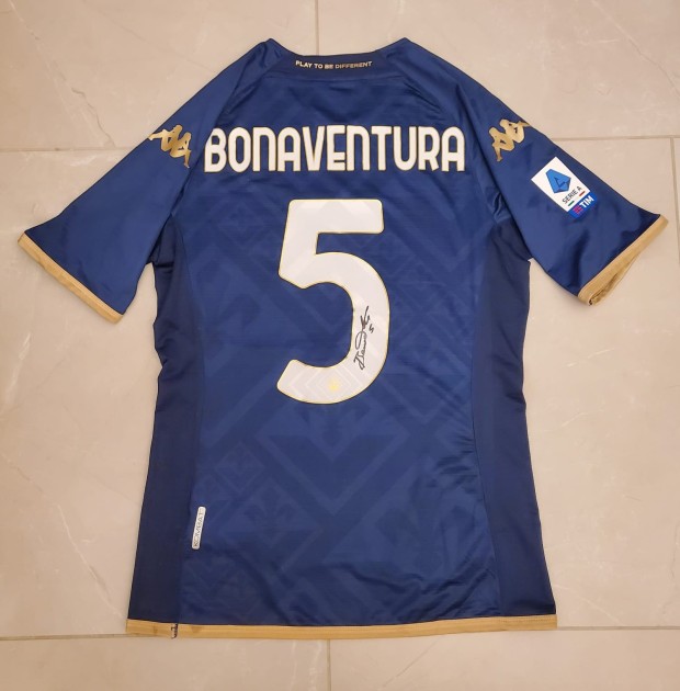 Giacomo Bonaventura's Fiorentina Match Worn Signed Shirt