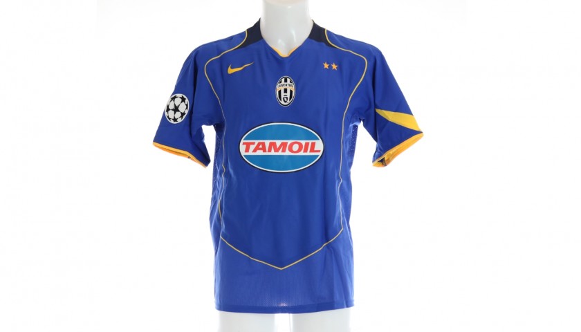 Birindelli's Juventus Match Shirt, UCL 2004/05