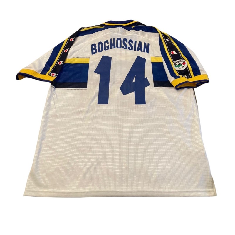 Maglia Boghossian Parma, indossata WC 1986