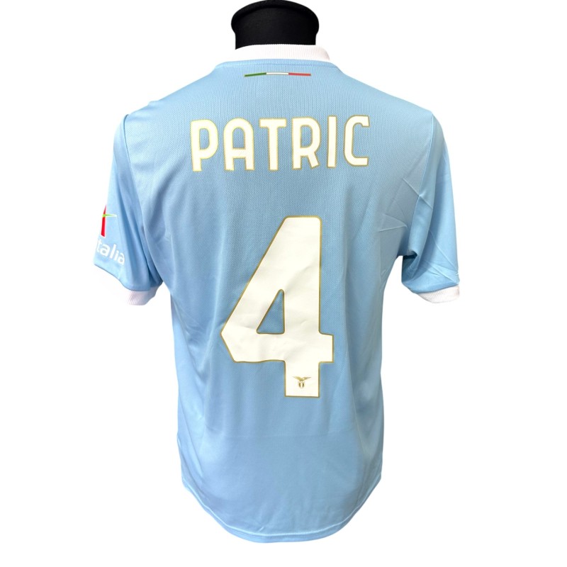 Maglia Gara Patric Lazio vs Empoli, 2024 - 50 Anniversario 1 Scudetto