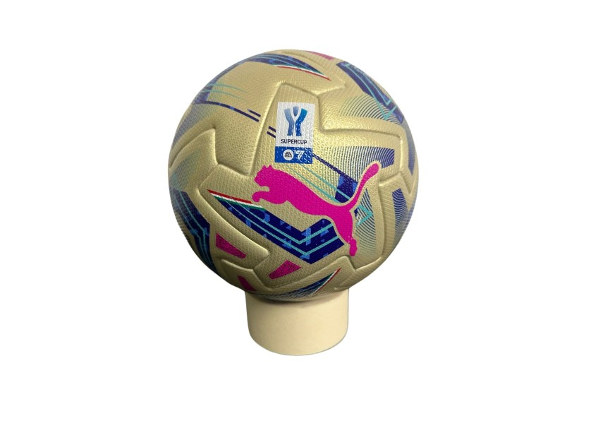 Pallone Match-Ball Napoli vs Inter, Finale Supercoppa Italiana 2024 