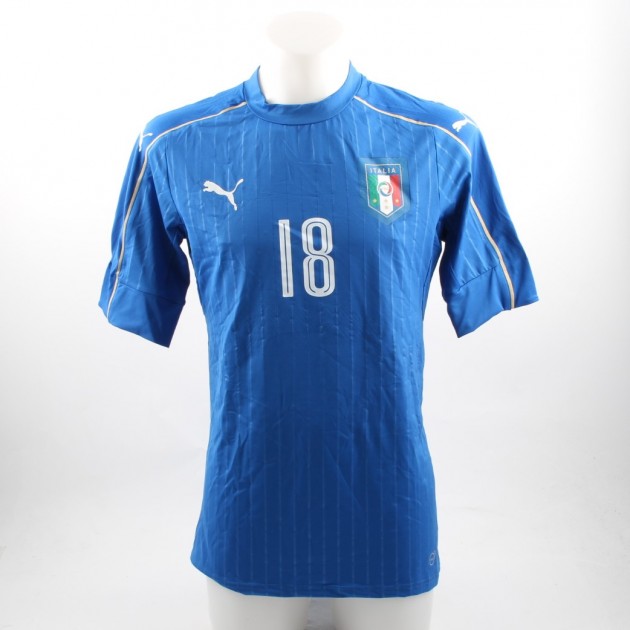 Montolivo match worn shirt, Germany-Italy 29.03.16 - unwashed