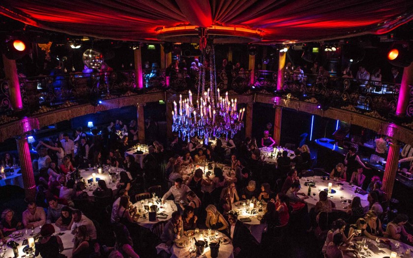 VIP Caf de Paris Dining Show and Club Experience for Four People