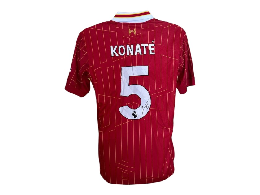 Ibrahima Konate's Liverpool 2024/25 Signed Replica Shirt