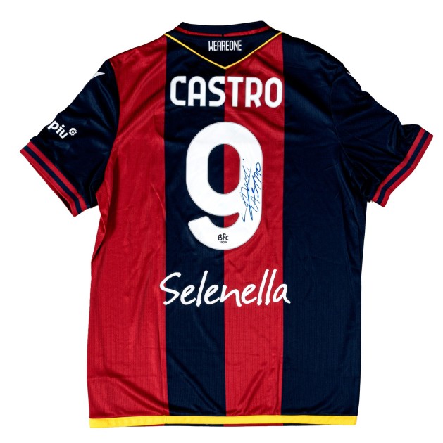 Maglia Santiago Tomás Castro Bologna, 2024/25 - Autografata