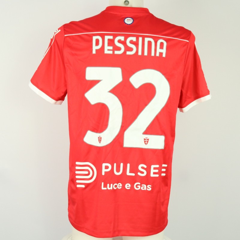 Maglia Pessina unwashed, Monza vs Sassuolo 2024