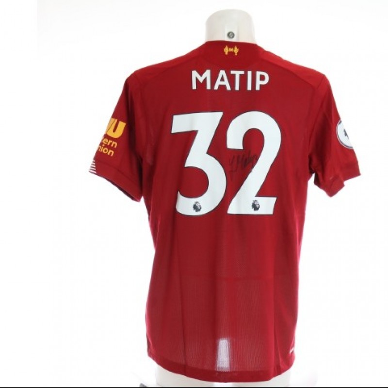 Maglia Matip Liverpool FC in edizione limitata, 2019/20 – preparata ed autografata 