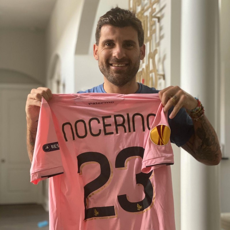 Nocerino's Worn and Signed Shirt, Palermo-Thun 2011