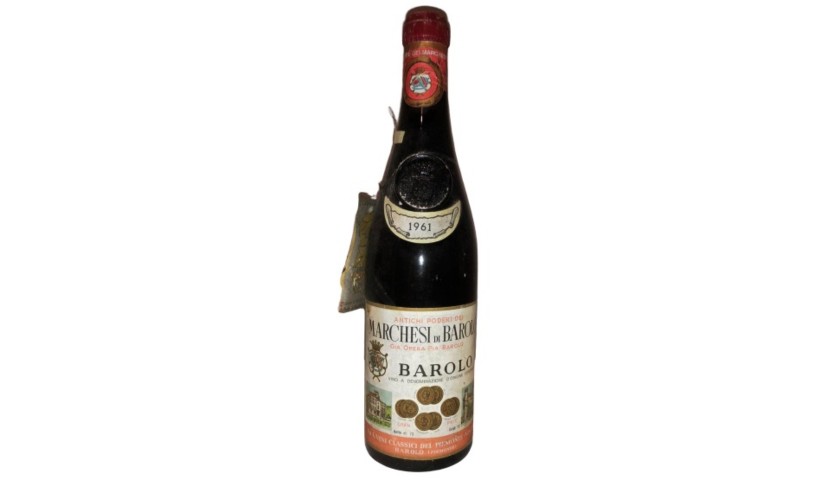 Bottle of Barolo, 1961- Marchesi di Barolo