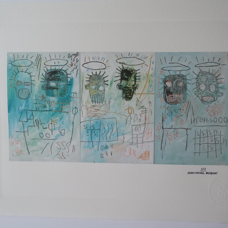 Jean Michel Basquiat "Six Crimee"