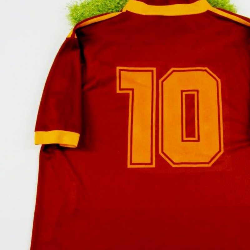 Giannini match worn shirt, Roma, Serie A 1993/1994